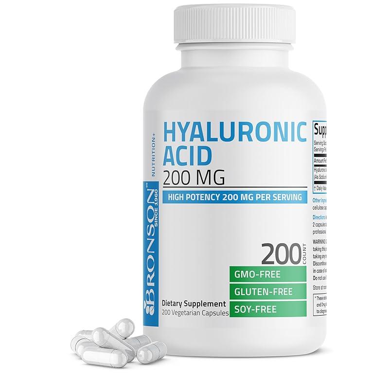 Bronson Hyaluronic Acid Capsules: A Game Changer for Skin and Joints