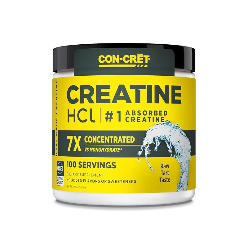 Unlock Your Potential with CON-CRET Creatine Powder: No Bloating!