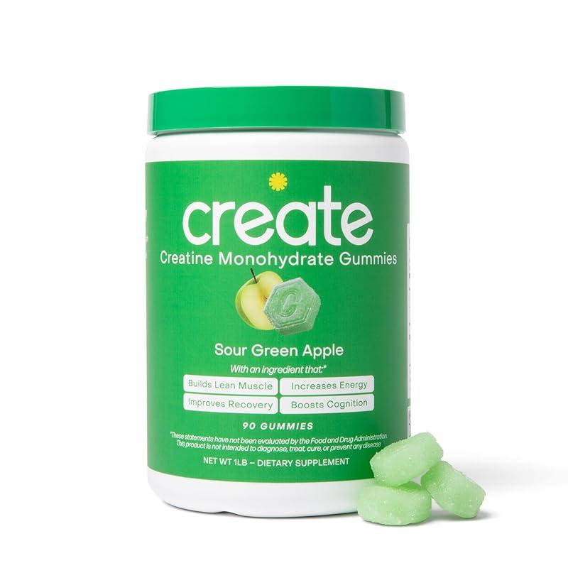 Revitalize My Workout with Sour Apple Creatine Gummies, 90ct