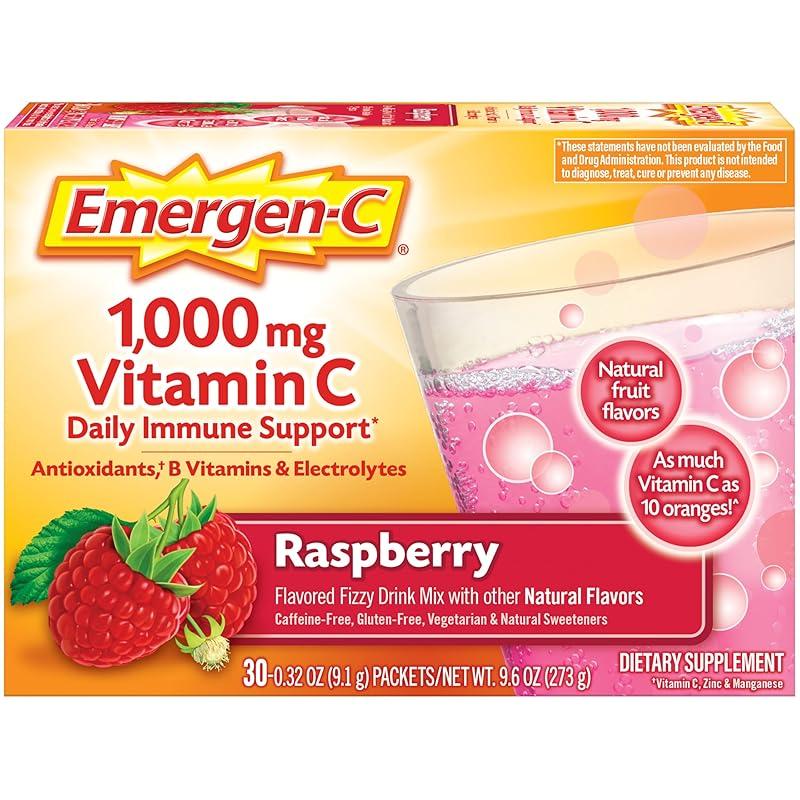 Emergen-C Vitamin C Powder Raspberry Review: My Honest Opinion