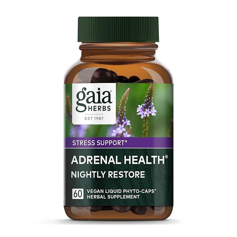 Gaia Adrenal Restore: A Soothing Herbal Blend for Better Sleep