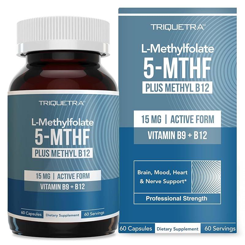 My Go-To for Mood and Cognition: Methyl Folate B12 Plus 60 Caps