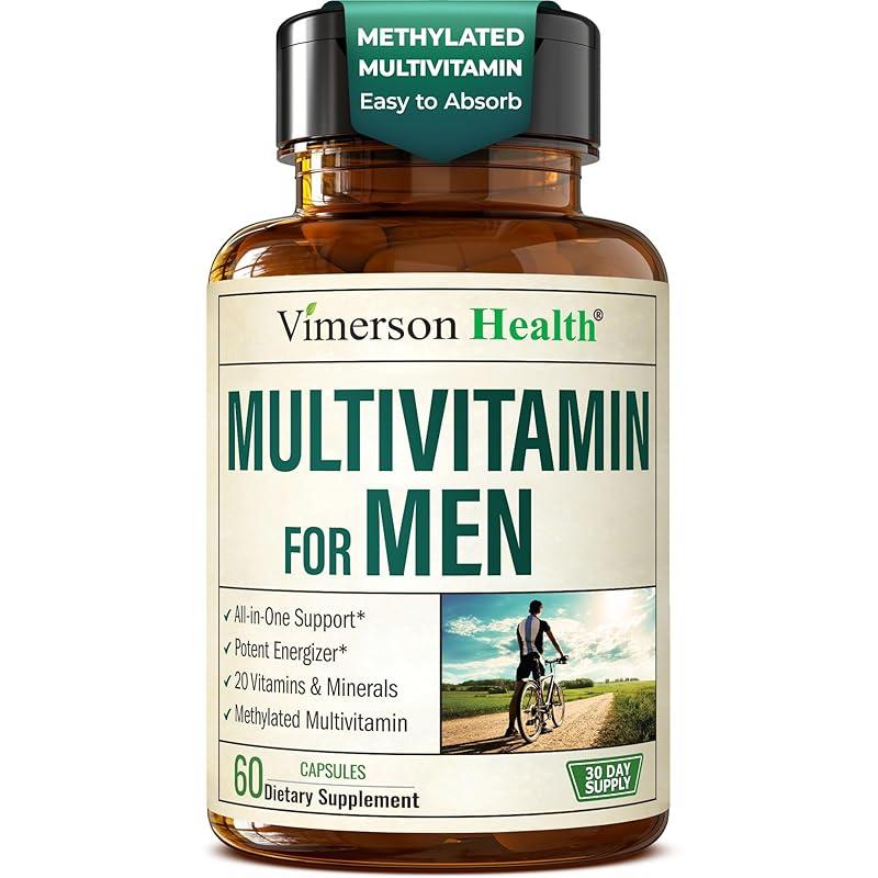 Essential Daily Boost: Methylated Multivitamins for Men That Deliver