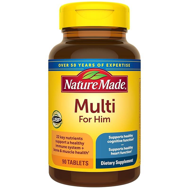 Nature Made Multivitamin for Him: My Thoughts on Its Effectiveness