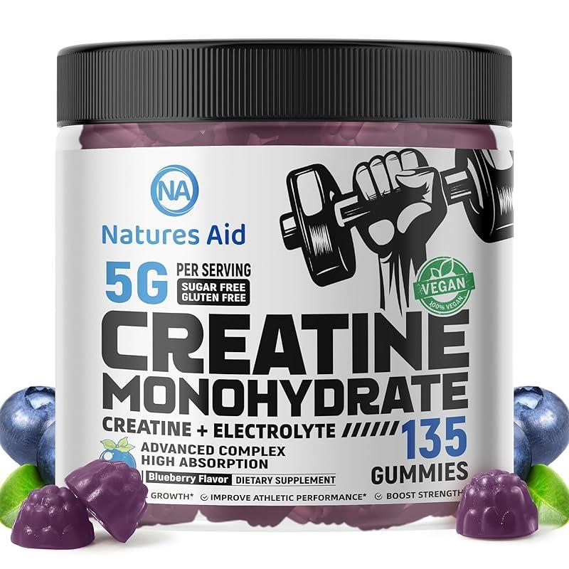 Natures Aid Creatine Gummies: A Practical Boost for Workouts
