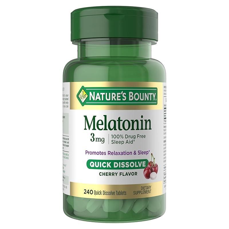 My Take on Nature’s Bounty Melatonin Sleep Aid: Is It Effective?