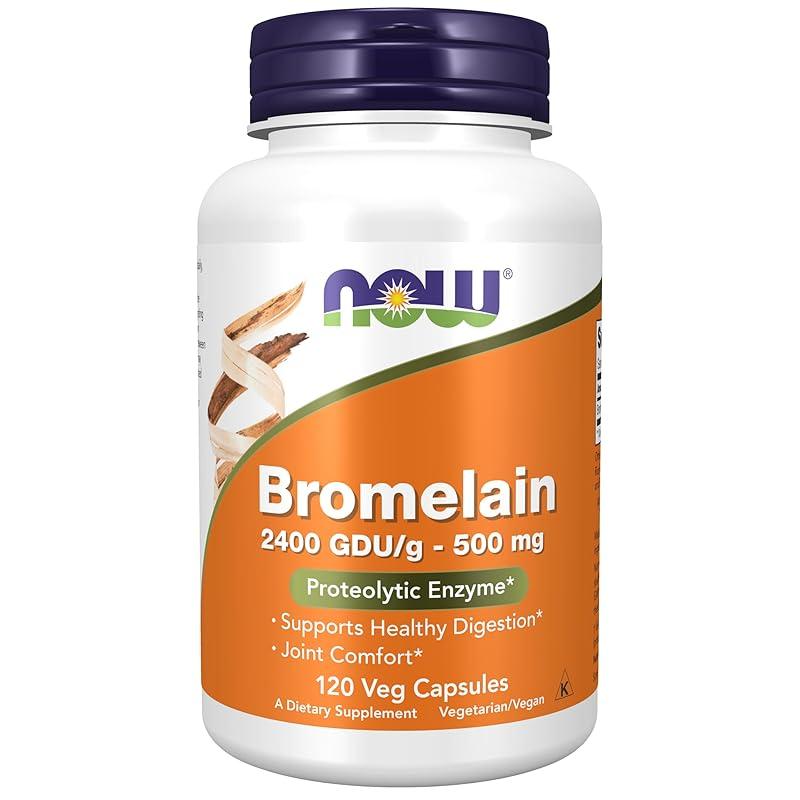 Effective Relief with NOW Bromelain: A Must-Try Enzyme Supplement!