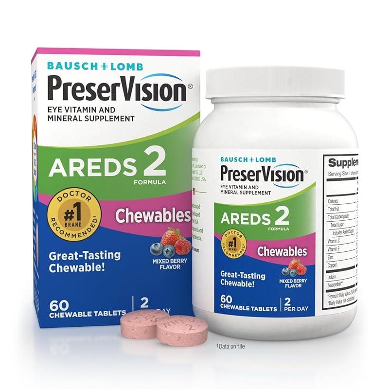 Chewable PreserVision AREDS2 Vitamins: A Tasty Boost for Eye Health
