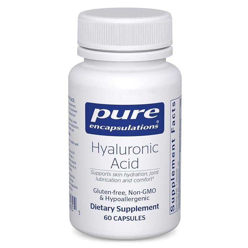 Pure Encapsulations Hyaluronic Acid: A Game Changer for Hydration