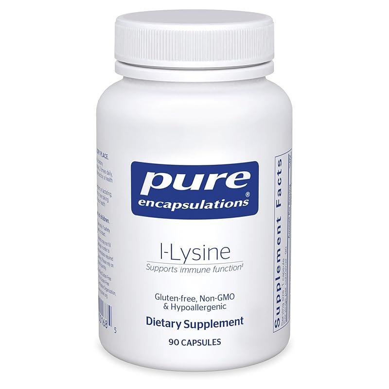 Pure Encapsulations L-Lysine: A Must-Have for Immune & Lip Health