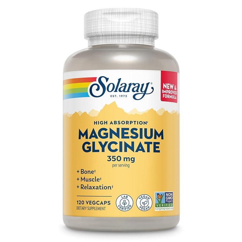 My Go-To for Wellness: Solaray Magnesium Glycinate VegCaps for Vitality