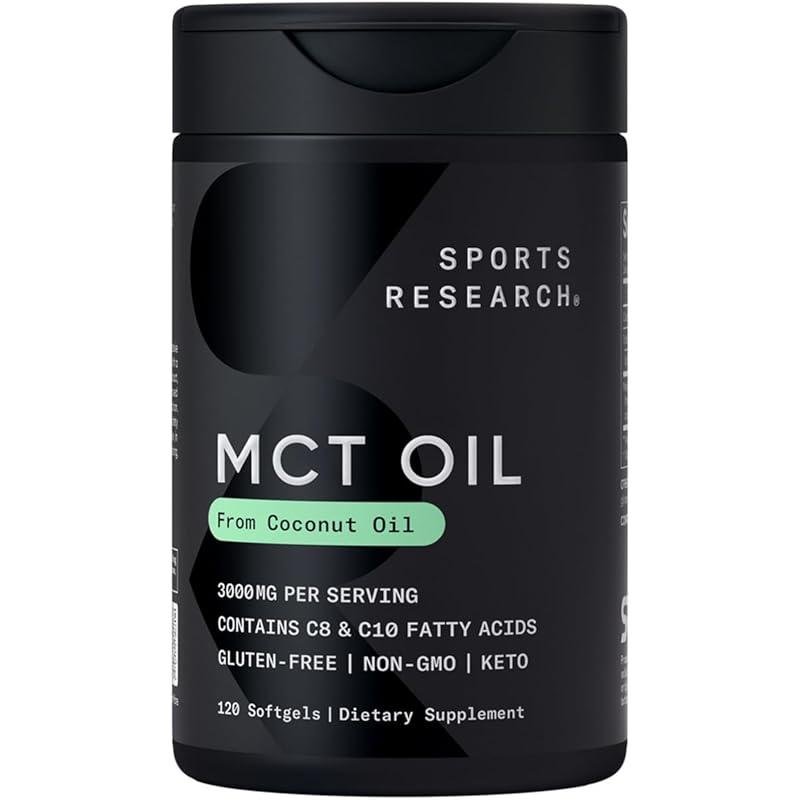 Elevate Your Keto Journey with Sports Research MCT Oil Capsules!