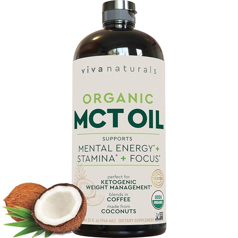 Great choice for energy and clarity with Viva Naturals MCT Oil!
